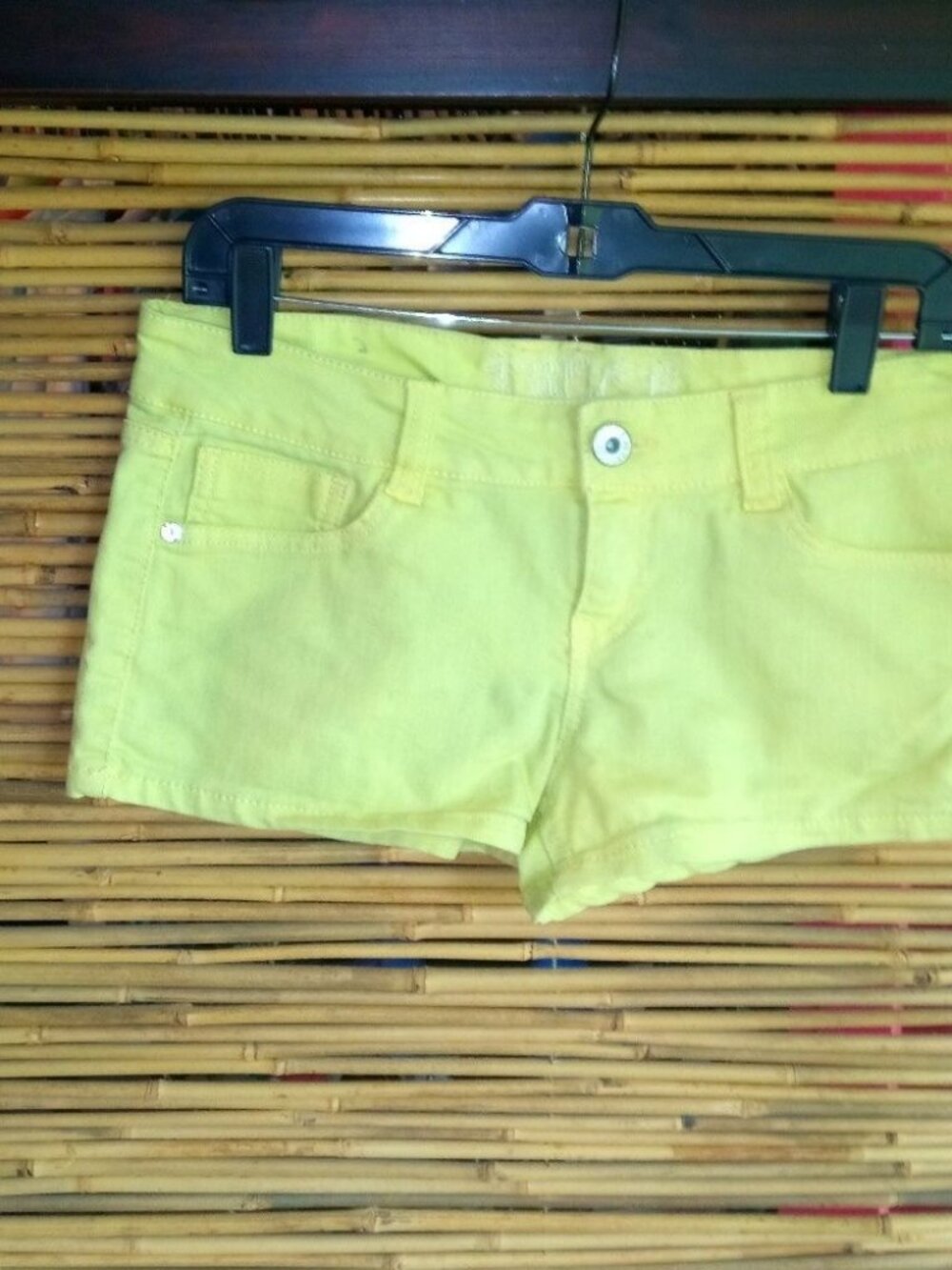 TRUCE Lemon Lime Short Jean Shorts 9